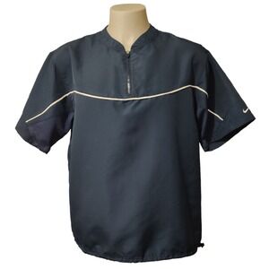 Nike Golf Windbreaker Men's‎ Large Zip up Neck Pullover Jacket Dri-Fit Nike Team